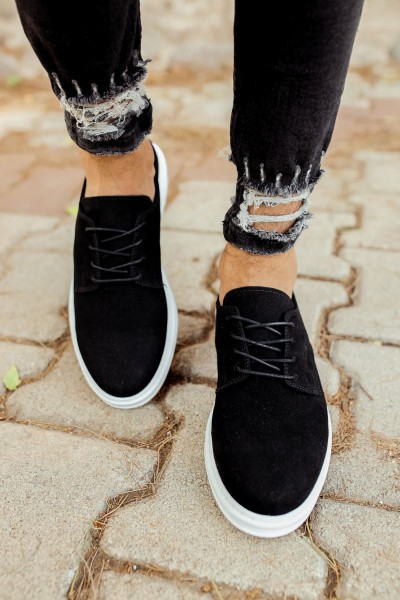 CH003 - SBT Comoscio Classico Erkek Ayakkabı SIYAH