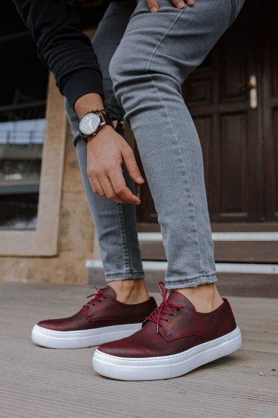 CH005 - CBT Pıttı Erkek Ayakkabı BORDO