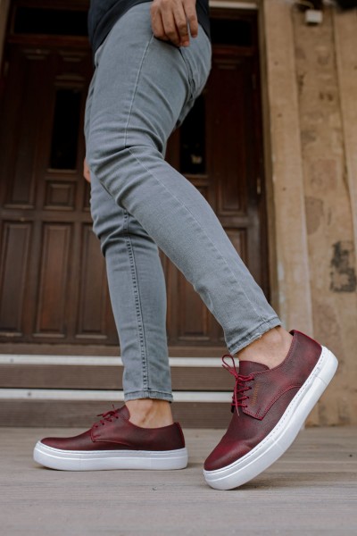 CH005 - CBT Pıttı Erkek Ayakkabı BORDO