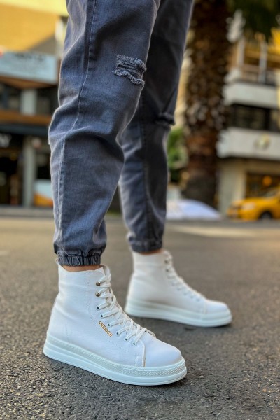 CH055 - CBT Between Erkek Bot BEYAZ CH055 - CBT Between Erkek Bot BEYAZ