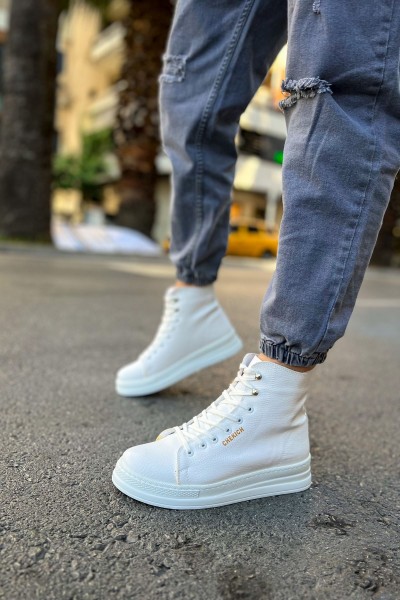 CH055 - CBT Between Erkek Bot BEYAZ CH055 - CBT Between Erkek Bot BEYAZ