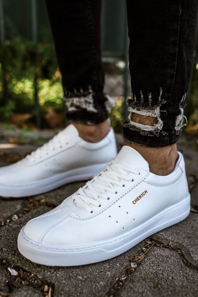 CH063 - Star-X CBT Erkek Ayakkabı BEYAZ