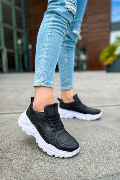 CH089 - CBT Low Top Lace Up Erkek Ayakkabı SIYAH