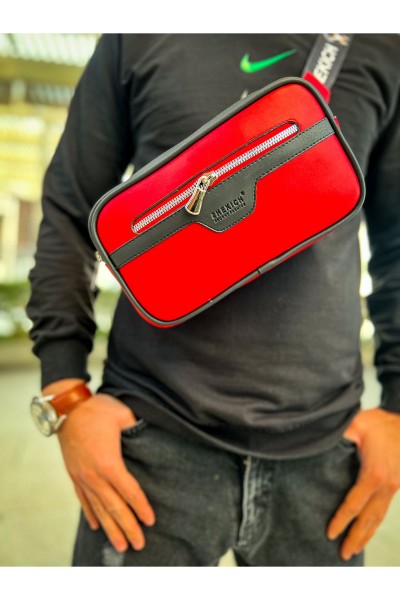 CH101 - Poani Tablet Erkek Çanta SIYAH - KIRMIZI CH101 - Poani Tablet Erkek Çanta SIYAH - KIRMIZI