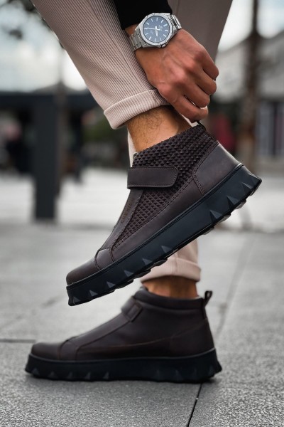 CH103 - CST Pyramid Long Erkek Bot KAHVE