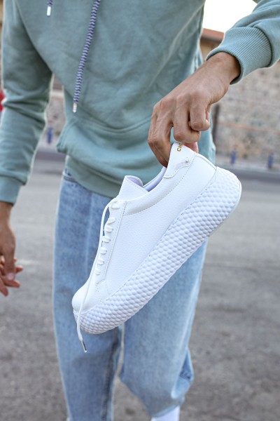 CH107 - CBT Felibord Erkek Ayakkabı BEYAZ / BEYAZ