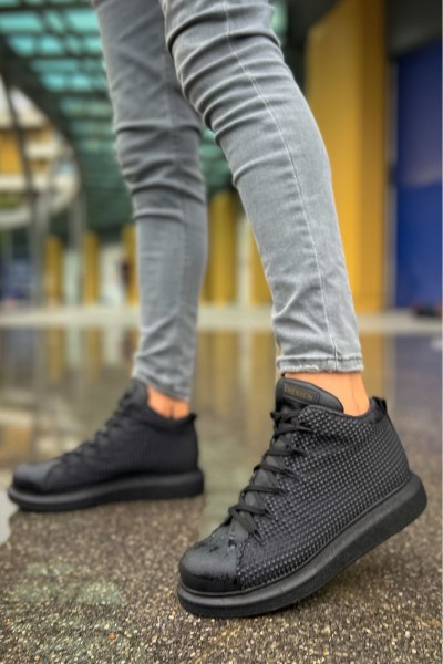 CH111 - GST Milano Erkek Bot SIYAH/SIYAH