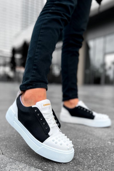 CH169 - CBT Thorn Erkek Ayakkabı BEYAZ/SIYAH