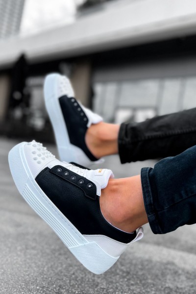 CH169 - CBT Thorn Erkek Ayakkabı BEYAZ/SIYAH