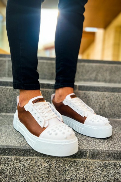 CH169 - CBT Thorn Erkek Ayakkabı BEYAZ/TABA CH169 - CBT Thorn Erkek Ayakkabı BEYAZ/TABA