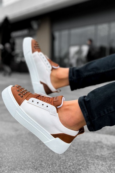 CH169 - CBT Thorn Erkek Ayakkabı TABA/BEYAZ