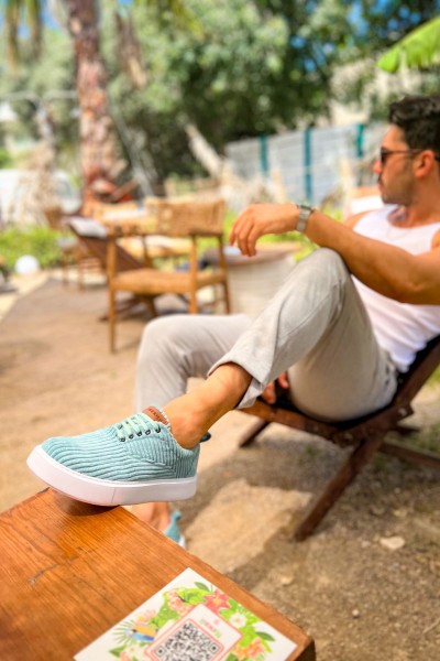 CH173 - KBT Velluto Erkek Ayakkabı SU YESILI CH173 - KBT Velluto Erkek Ayakkabı SU YESILI