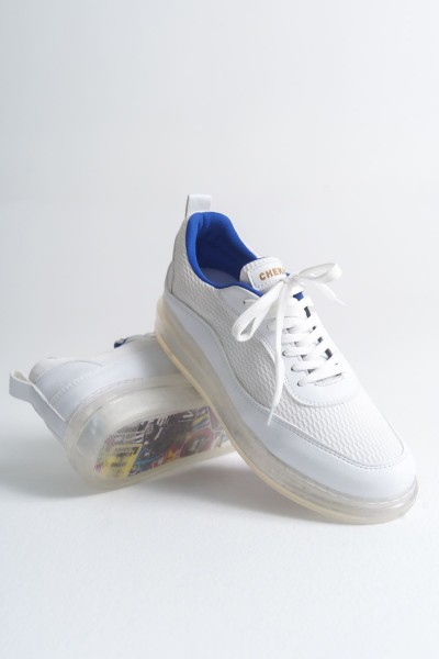 CH181 - RRT İpekyol  Erkek Ayakkabı BEYAZ / SAX MAVI