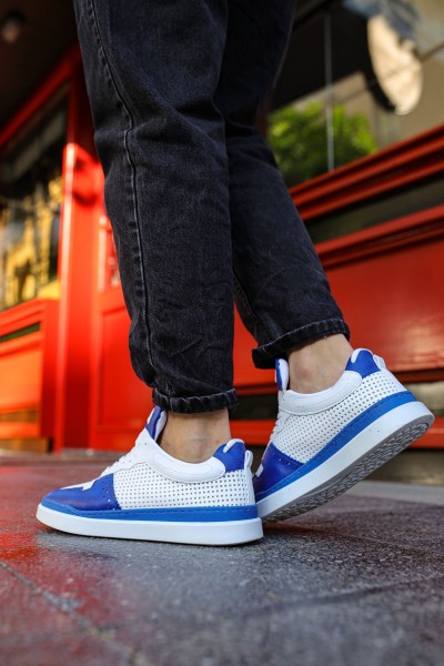 CH201 - CBT Hercules Erkek Ayakkabı SAX MAVI/BEYAZ