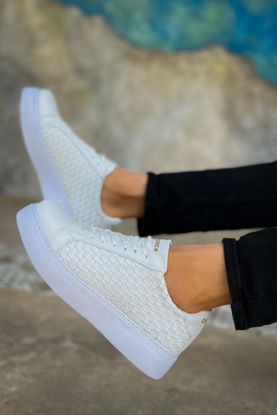 CH203 - OBT Maglieria Erkek Ayakkabı BEYAZ