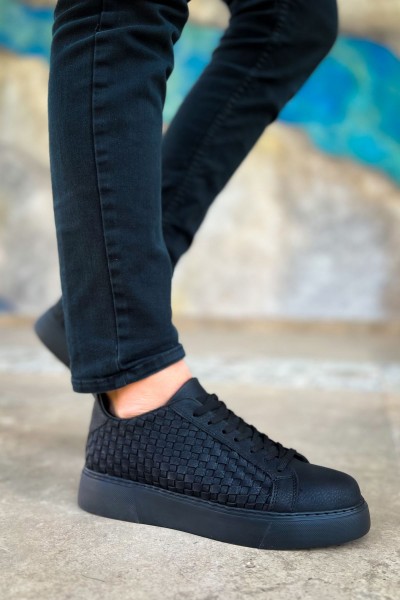 CH203 - OST Maglieria Erkek Ayakkabı SIYAH