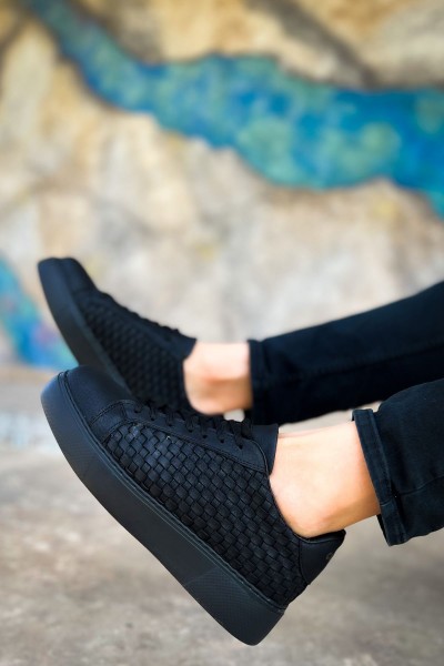 CH203 - OST Maglieria Erkek Ayakkabı SIYAH