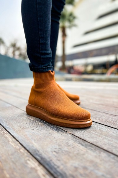 CH207 - TRT Maglieria-T Erkek Ayakkabı TABA