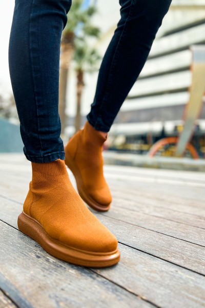 CH207 - TRT Maglieria-T Erkek Ayakkabı TABA