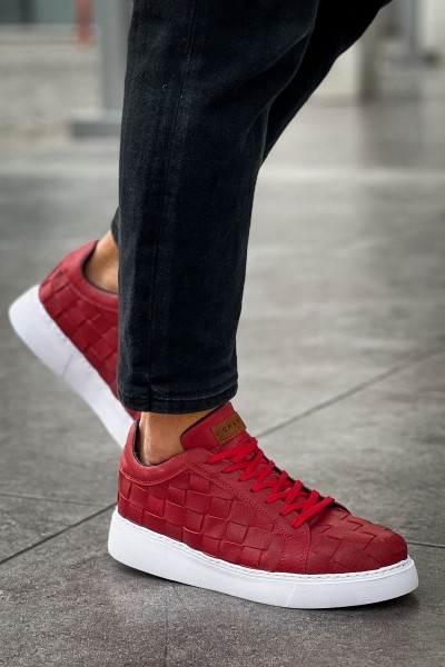 CH209 - OBT Vimini Erkek Ayakkabı KIRMIZI