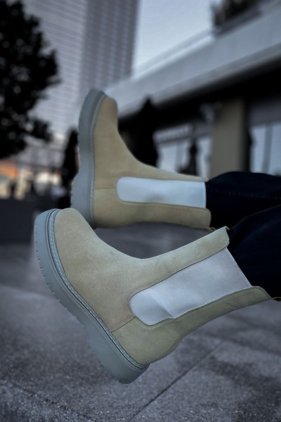 CH223 - SRT Alaska Süet Erkek Bot KUM