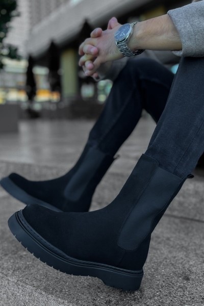 CH223 - SRT Alaska Süet Erkek Bot SIYAH