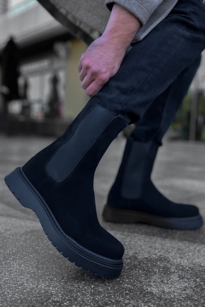 CH223 - SRT Alaska Süet Erkek Bot SIYAH