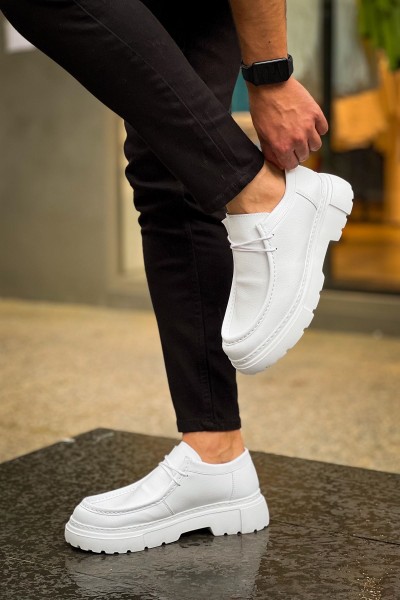 CH2404 - CBT Castle Erkek Ayakkabı BEYAZ