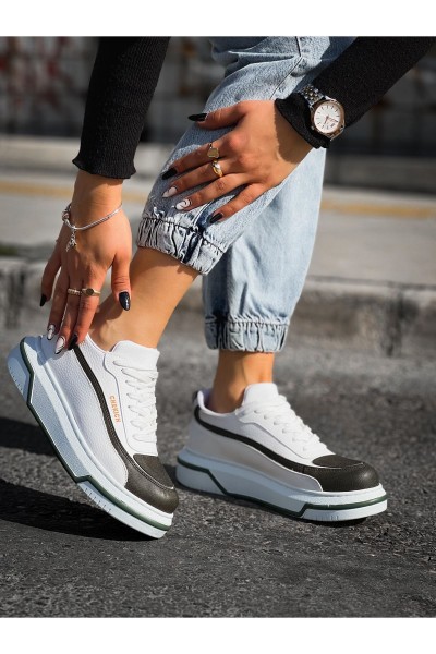 CH241 - CBT Signature Line Up Erkek Ayakkabı HAKI/BEYAZ