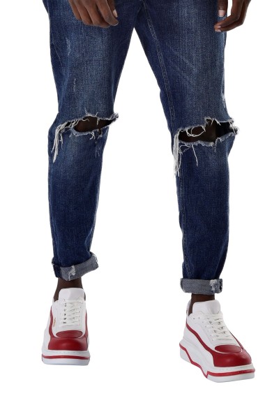 CH241 - CBT Signature Line Up Erkek Ayakkabı KIRMIZI / BEYAZ