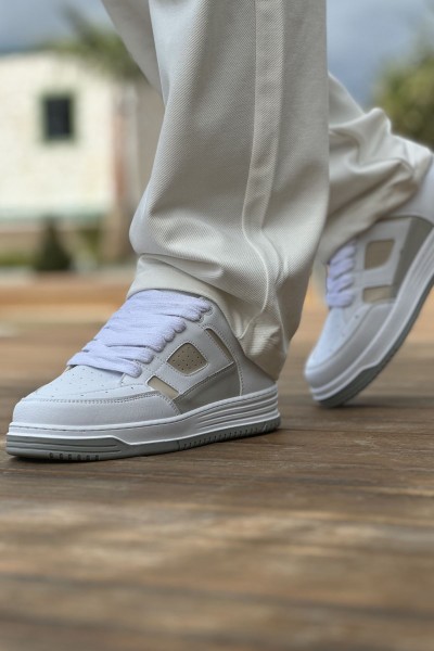 CH2410 - CBT Avax  Erkek Spor Ayakkabı BEYAZ / BEJ