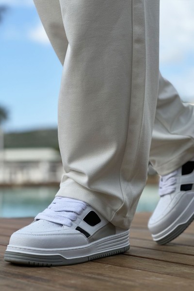 CH2410 - CBT Avax  Erkek Spor Ayakkabı BEYAZ/SIYAH