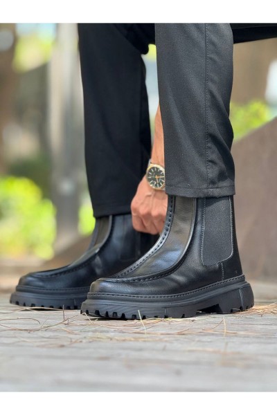 CH2433 - FRT Erkek Bot SIYAH