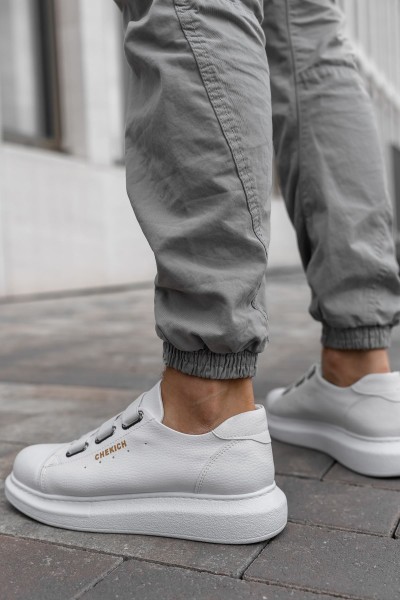 CH253 - CBT Mirror Non Erkek Ayakkabı BEYAZ