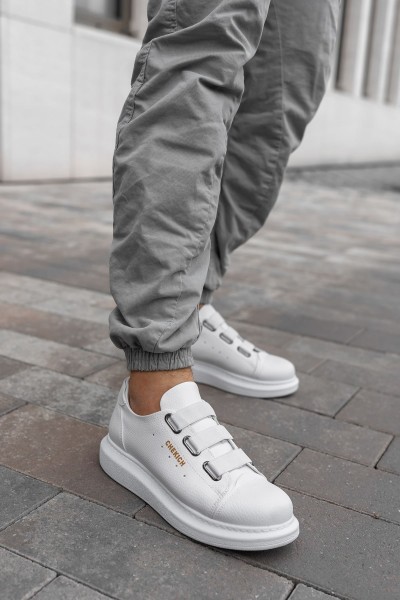 CH253 - CBT Mirror Non Erkek Ayakkabı BEYAZ