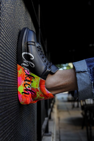 CH254 - CST Pittura Erkek Ayakkabı 481 SIYAH / SARI CHEKICH