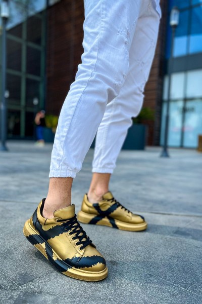 CH254 - CST Pittura Erkek Ayakkabı 549 GOLD SIYAH X CH254 - CST Pittura Erkek Ayakkabı 549 GOLD SIYAH X