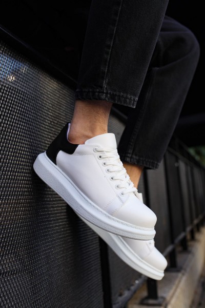 CH256 - CBT Estrella Erkek Ayakkabı BEYAZ/SIYAH