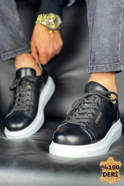 CH257 - DBT Estrella Deri Erkek Ayakkabı SIYAH