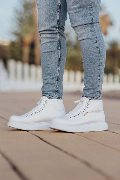 CH258 - CBT Roma Erkek Bot BEYAZ