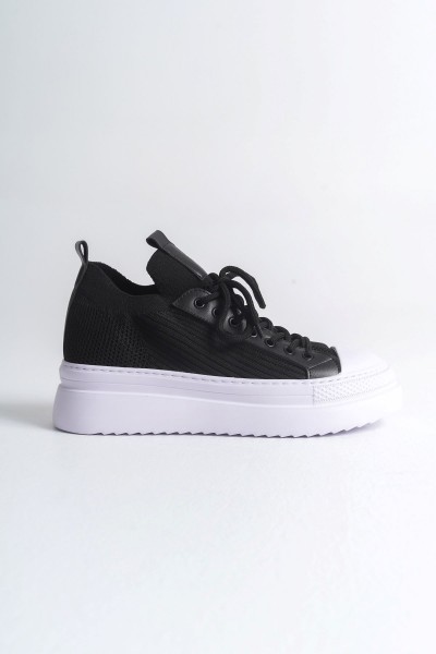 CH2601 - Triko Erkek Ayakkabı SIYAH