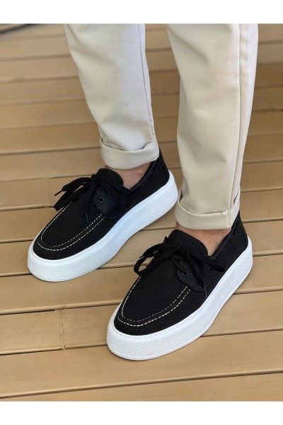 CH2602 - Triko Erkek Ayakkabı SIYAH CH2602 - Triko Erkek Ayakkabı SIYAH