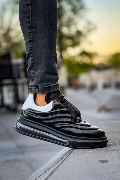 CH299 - GRT Sollıevo Erkek Ayakkabı SIYAH/BEYAZ