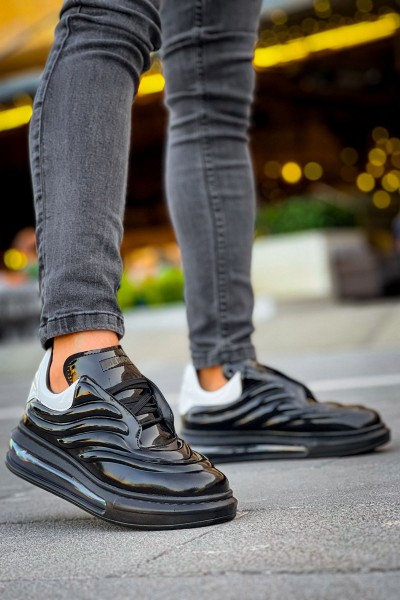 CH299 - GRT Sollıevo Erkek Ayakkabı SIYAH/BEYAZ