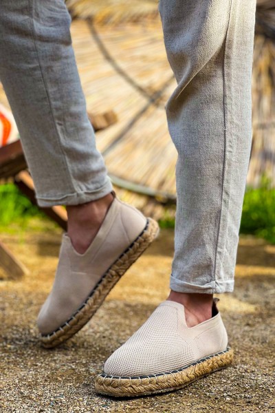 CH305 - Triko Erkek Ayakkabı BEJ