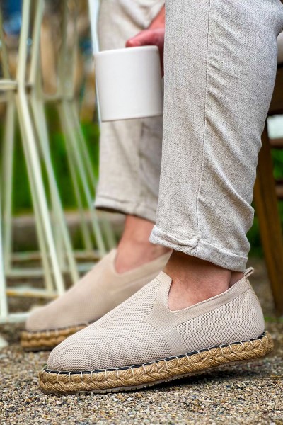 CH305 - Triko Erkek Ayakkabı BEJ