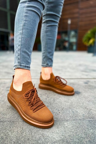CH307 - RT Tricot Erkek Ayakkabı KAHVE