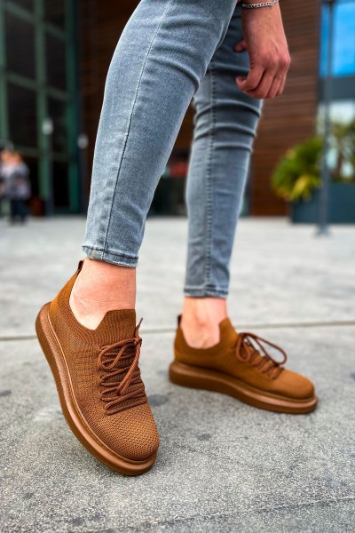 CH307 - RT Tricot Erkek Ayakkabı KAHVE