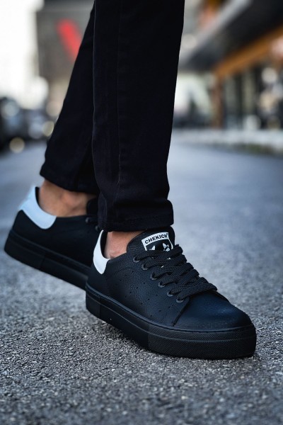 CH983 - CST Tennis Erkek Ayakkabı SIYAH/BEYAZ