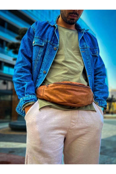 CNT010 - Cilt Deri Erkek Çapraz Çanta TABA